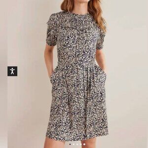 Boden Yoke Detail Jersey Mini Dress